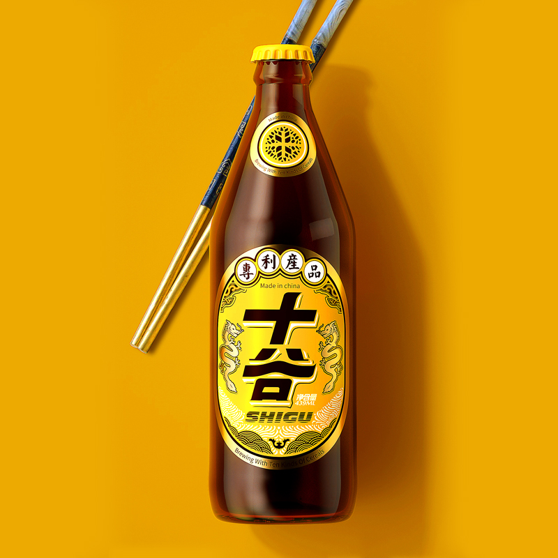 十谷啤酒福祿瓶裝439ml